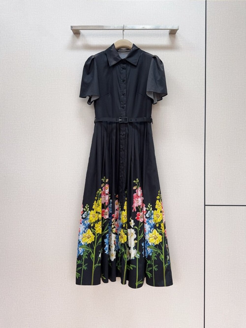 Leo & Lin New Floral Print Shirt Dress